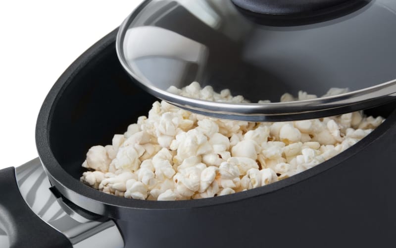 Popcorn in a pot