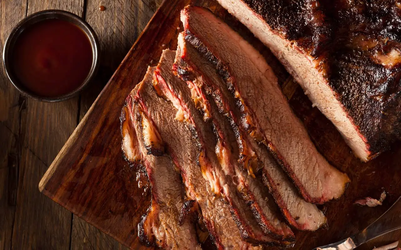 What Part Of Cow Is Brisket - Sliced Smoked Brisket