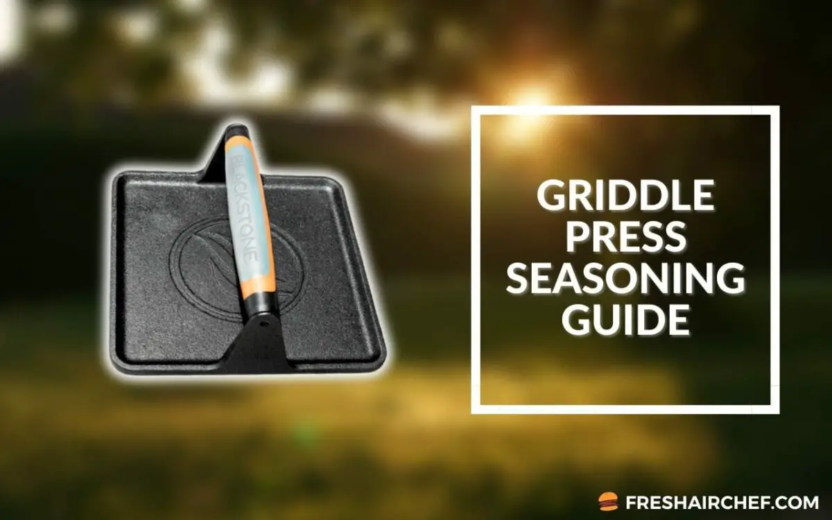 How To Season Your Blackstone Griddle Press Like a Pro